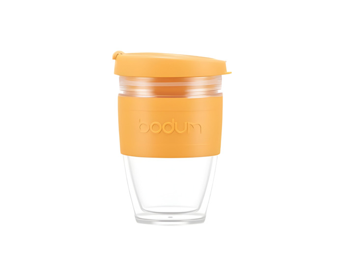 Mug à emporter double paroi, avec couvercle à vis