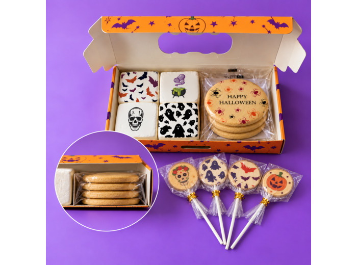 Box de bonbons et biscuits Halloween