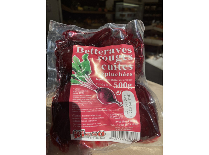 Betteraves rouge 500G
