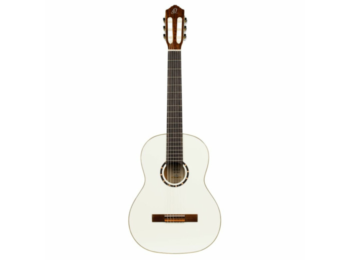 Ortega guitare r121 epicea, blanc
