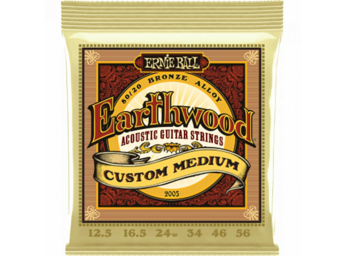 Ernie ball jeu cordes folk 12.5-56