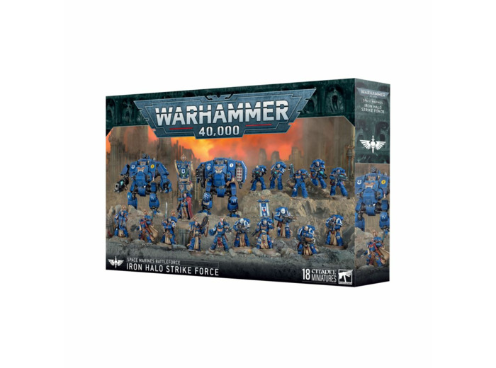 Battleforce space marines: iron halo strike force