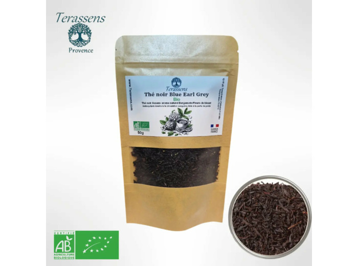 Thé noir Earl grey