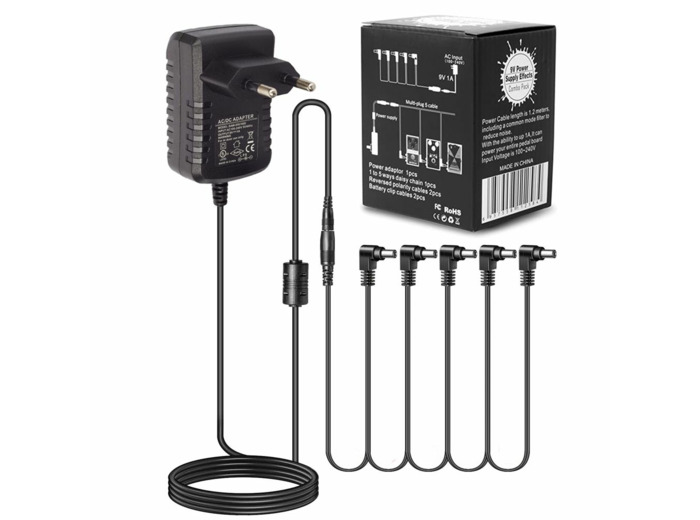 Caline alimentation 5 sorties 9v