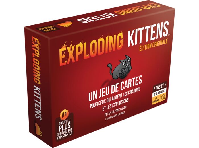 Exploding kittens : le jeu de base