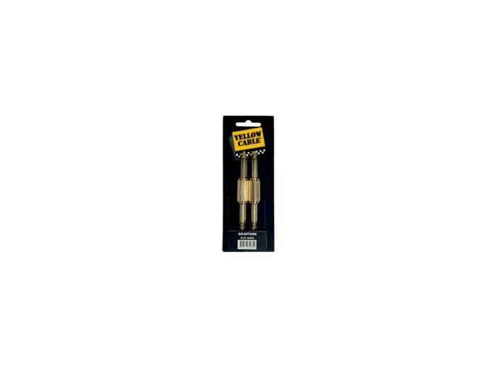 Adaptateur jack/jack mono yellow cable