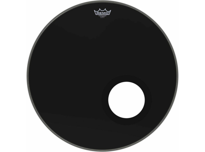 Remo peau gc powerstroke 3 ebony 22