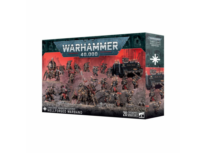 Battleforce chaos space marines: hellforged warband