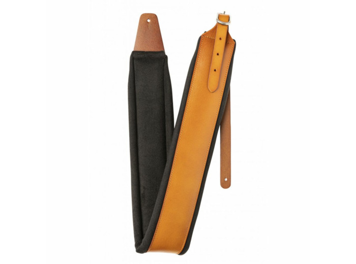 Leath.buckle strap lightbrown