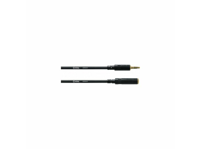 Cordial mini jack male / mini jack femelle 3m