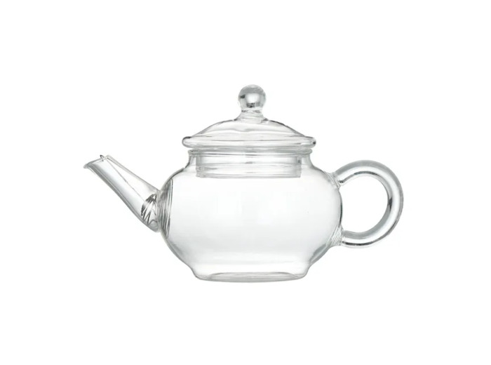 Petite théière en verre