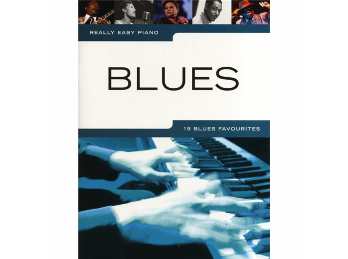 Livre really easy piano : blues