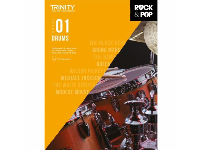 Trinity rock and pop drums grade 1