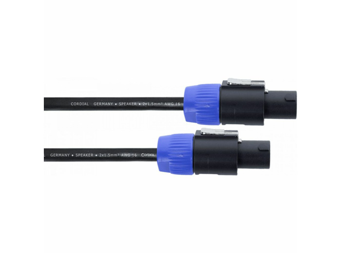 Cable speakon/speakon cordial 5m