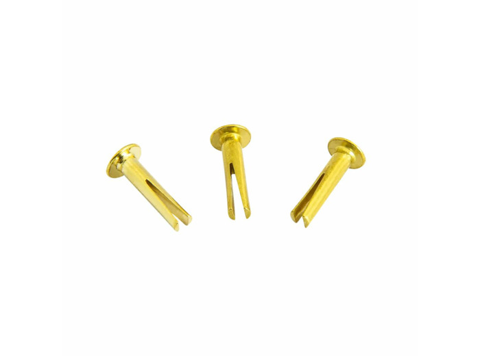 Set 3 rivets sizzler cymbale meinl brass