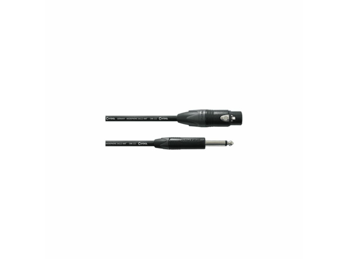 Cordial cable jack male / xlr femelle 2.5m
