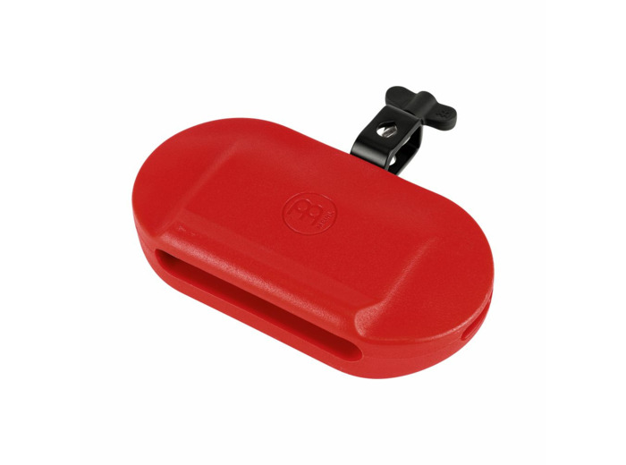 Meinl block percussion plastique rouge