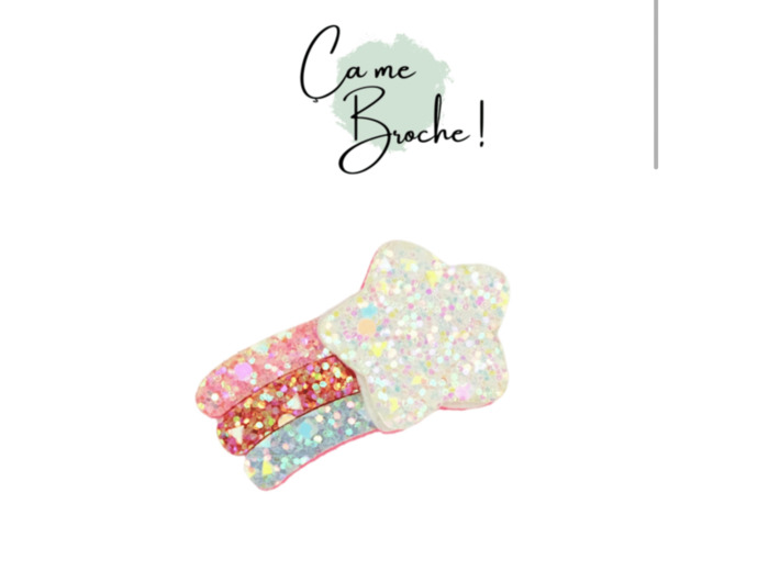 Broche Étoile filante