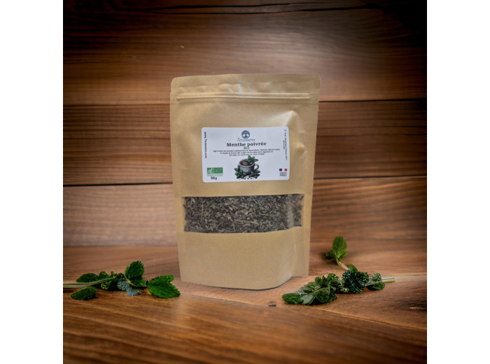 Tisane de menthe poivrée