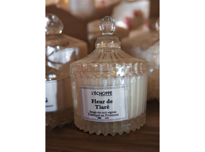 Bougie parfumée fleur de tiaré