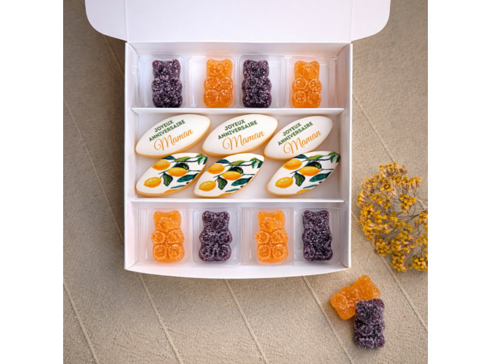 Coffret personnalisée anniversaire- Le sweet