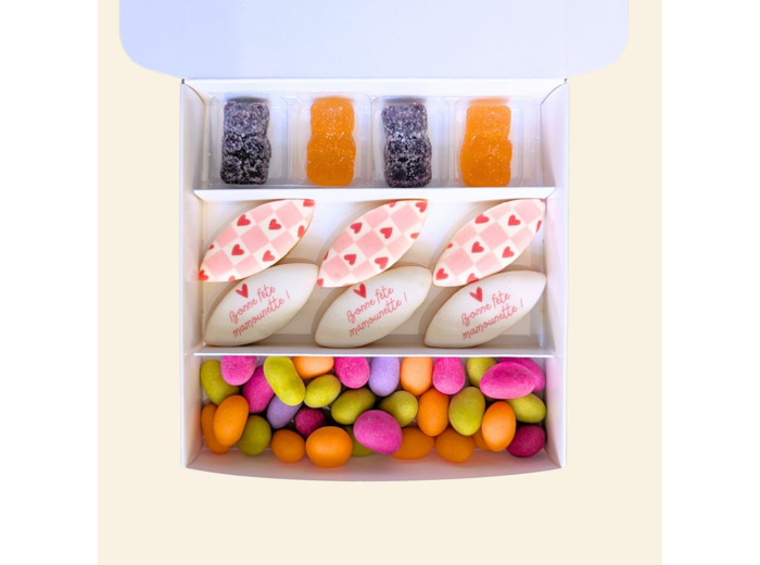 Coffret TEDDY - Cadeau maman personnalisé