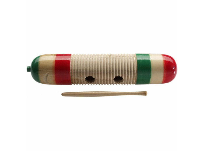 Guiro mexicain, bois