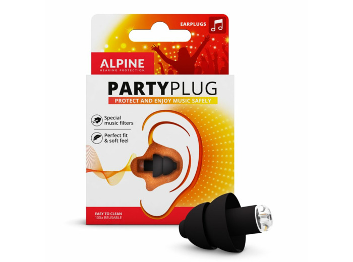 Alpine bouchons partyplug noir