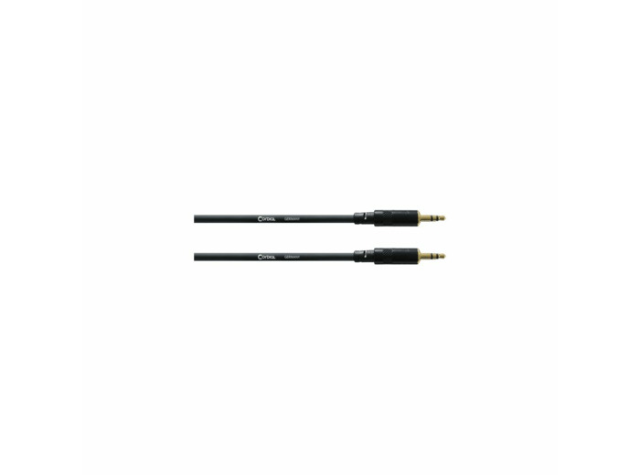 Cordial cable jack mini/mini stereo 60cm