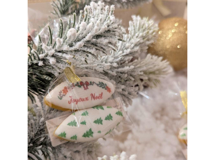 Calissons personnalisés de Noël