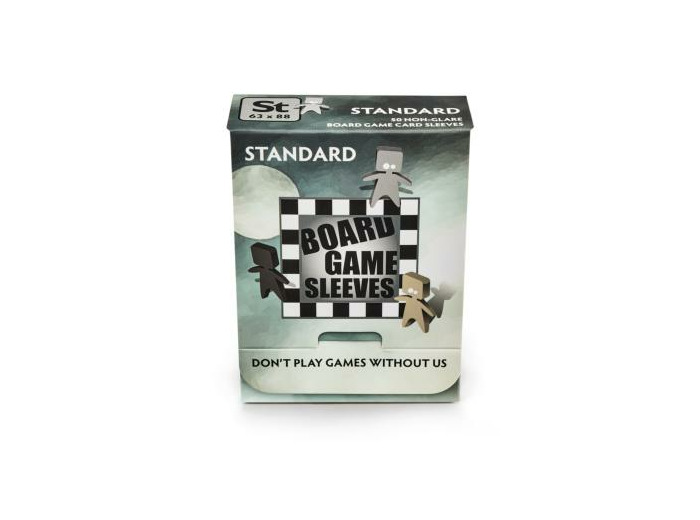 Board game sleeves - nonglare - standard - 63x88mm (x50)
