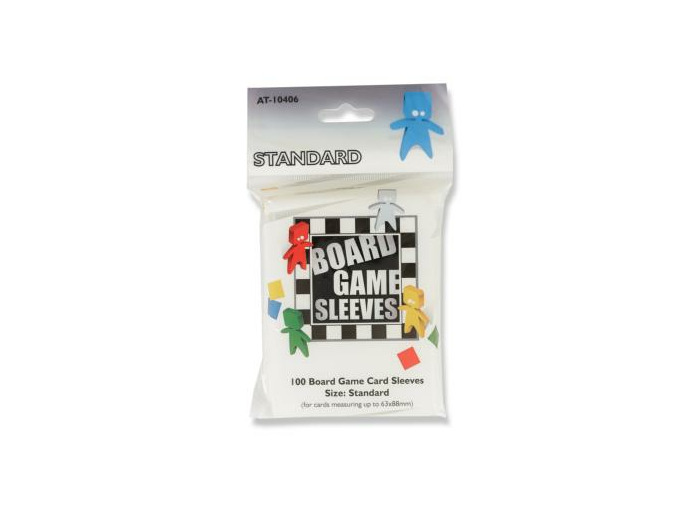 Board game sleeves - standard - 63x88mm (x100)