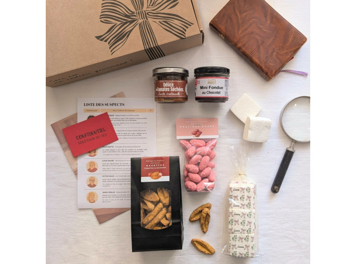 Box gourmande & enquête à la maison – S