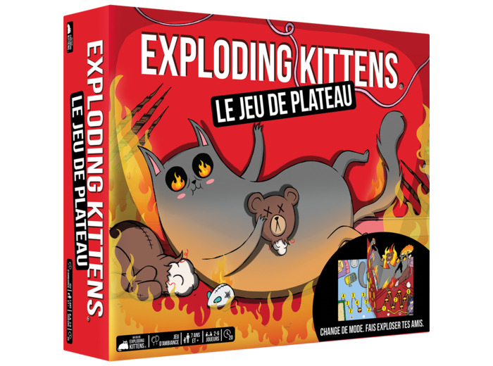 Exploding kittens : le jeu de plateau