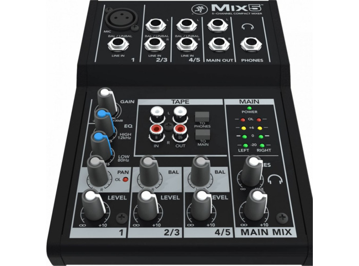 Console mackie 5 canaux