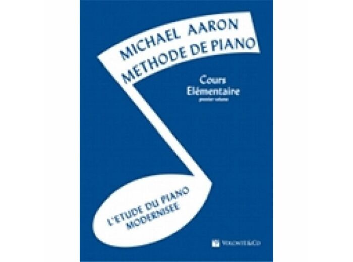 MÉthode de piano - cours ÉlÉmentaire 1er volume