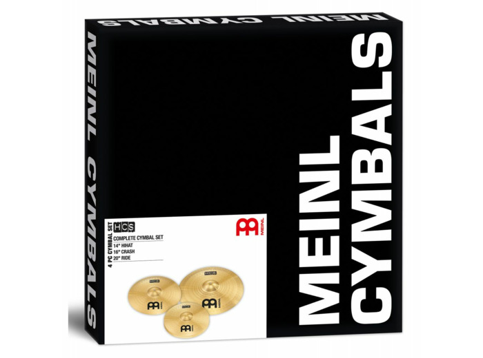 Jeu meinl 3 cymbales 14/16/20 bcs