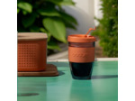 Mug à emporter double paroi, avec couvercle à vis