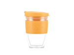 Mug à emporter double paroi, avec couvercle à vis