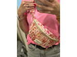 Sac banane fleuri