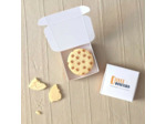 Boîte de 3 biscuits personnalisés – Cadeau invité baby shower & gender reveal