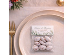 Sachet d’amandes caramélisées – cadeau invité mariage personnalisé