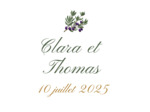 Guimauves personnalisées – Mariage Olivier
