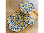 Charlotte couvre plats lot de 3