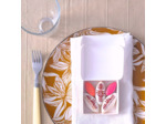 Coffret de calissons personnalisés – cadeau invité mariage Rouge Bohème