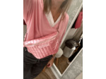 Sac banane doudoune rose