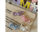 Boucles PETALES NACRE