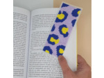 Kit Canevas - DIY -  marque page Léopard
