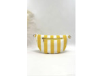 Sac banane rayures jaune