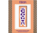 Kit Canevas - DIY -  marque page Koinobori